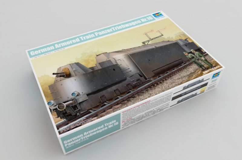 Trumpeter 1/35 Scale Panzertriebwagen Nr.16 German Armored Train Plastic Model 00223 NZ Stock