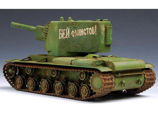 Trumpeter 1/35 Russian KV Big Turret 00311 Soviet KV-2 Heavy Tank WWII Military Armour Plastic Model Kit NZ Stock
