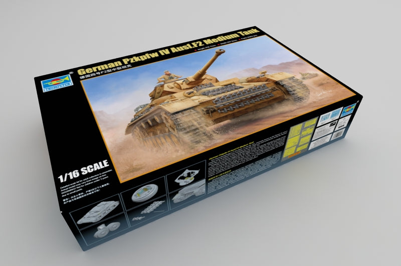 Trumpeter 1/16 German Pz.Kpfw.IV Ausf.F2 Medium Tank 00919 WWII Panzer IV Model Kit NZ Stock