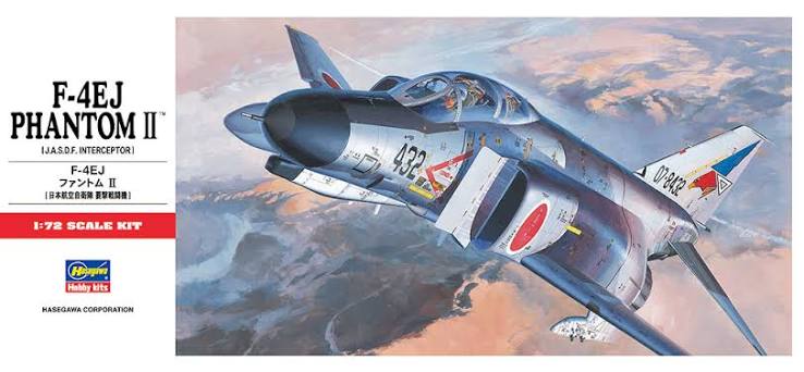 Hasegawa 1/72 F-4EJ Phantom II JASDF Interceptor 00331 Model Kit NZ Stock