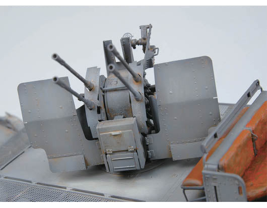 Trumpeter 1/35 Scale German 2cm Flakvierling 38 auf Selbstfahrlafette (Sd.Kfz.7/1 Early) w/ Sd.Anhanger 51 01523 Plastic Model Kit NZ Stock