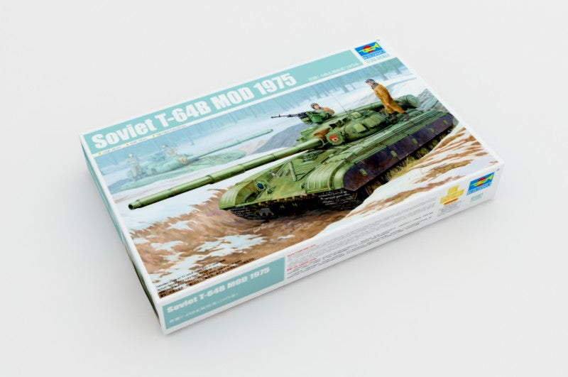Trumpeter 1/35 Soviet T-64B Mod 1975 Main Battle Tank Cold War Plastic Model Kit 01581 NZ Stock