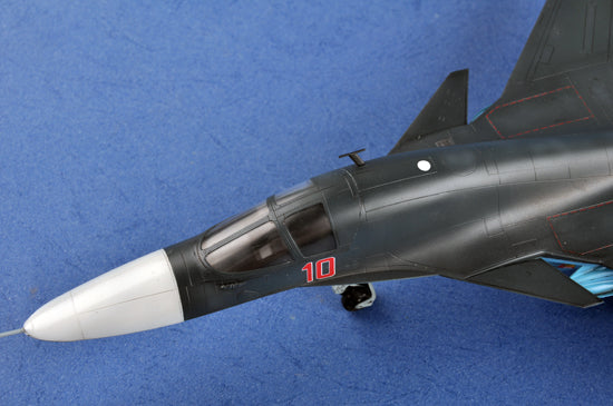Trumpeter 1/72 Russian Su-34 Fullback Fighter-Bomber 01652 Sukhoi Modern Russian Air Force Twin-Engine Strike Aircraft Plastic Model Kit NZ Stock