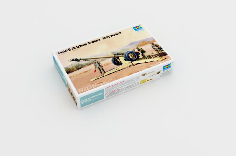 Trumpeter 1/35 Scale Soviet D-30 122mm Howitzer Early Version Plastic Model Kit 02328 NZ Stock