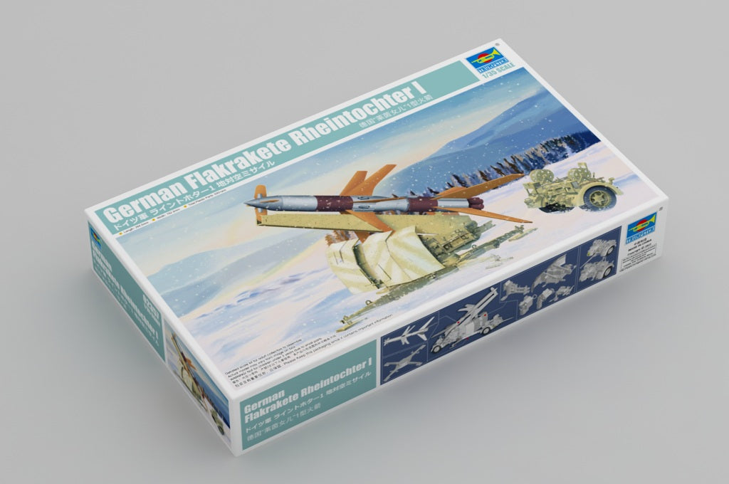 Trumpeter 1/35 Flakrakete Rheintochter I 02357 WWII German Surface-to-Air Missile Model Kit NZ Stock