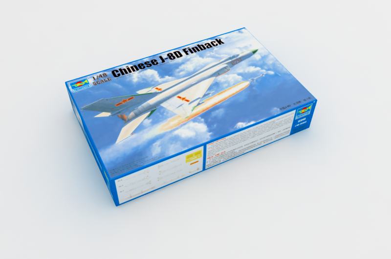 Trumpeter 1/48 Chinese J-8D Finback 02846 PLA Air Force Shenyang J-8II Supersonic Interceptor Fighter Jet Plastic Model Kit NZ Stock