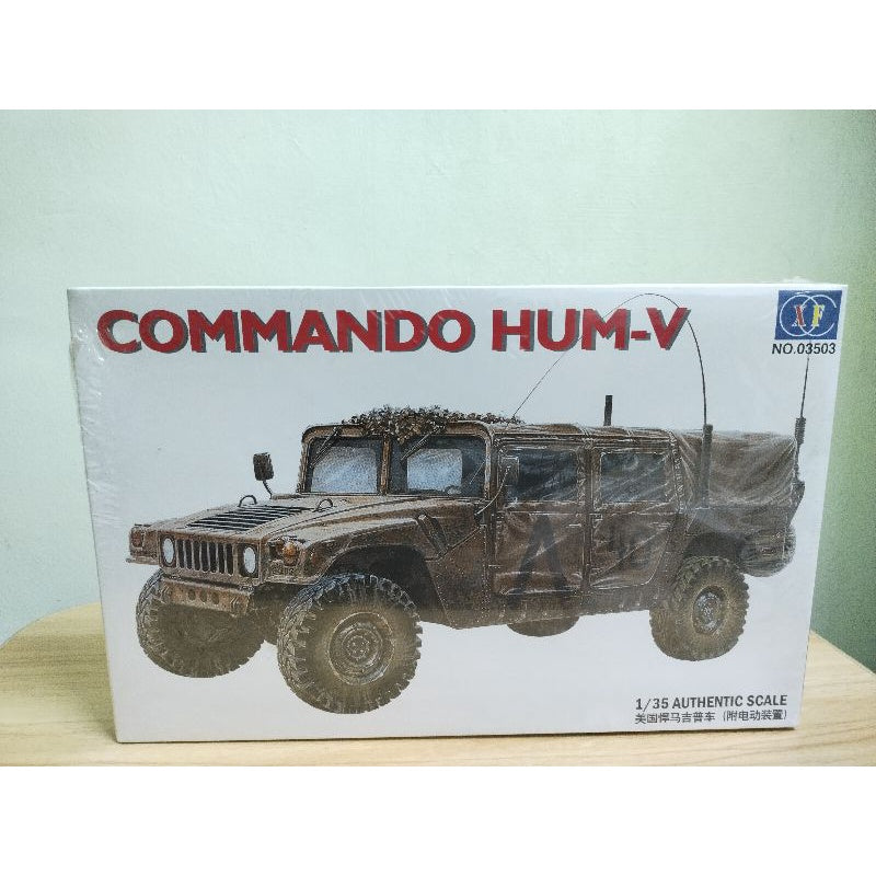 CC LEE 1/35 Commando HUM-V 03503 U.S. Military HMMWV Armoured Vehicle Model Kit NZ Stock