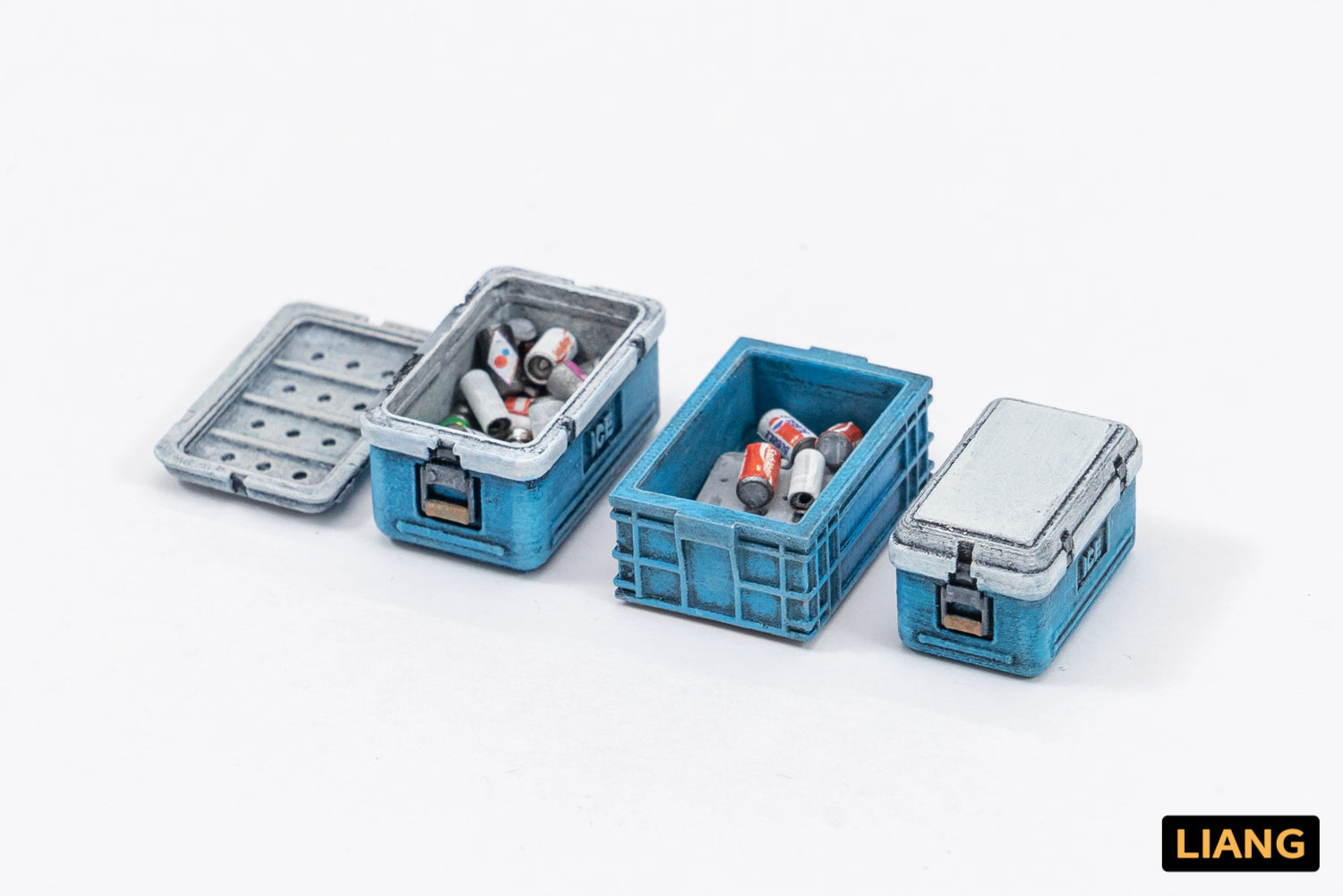 Liang Model 1/35 Scale 3D Print Mini Bar & Freezer LIANG-0414 Plastic Model Kit