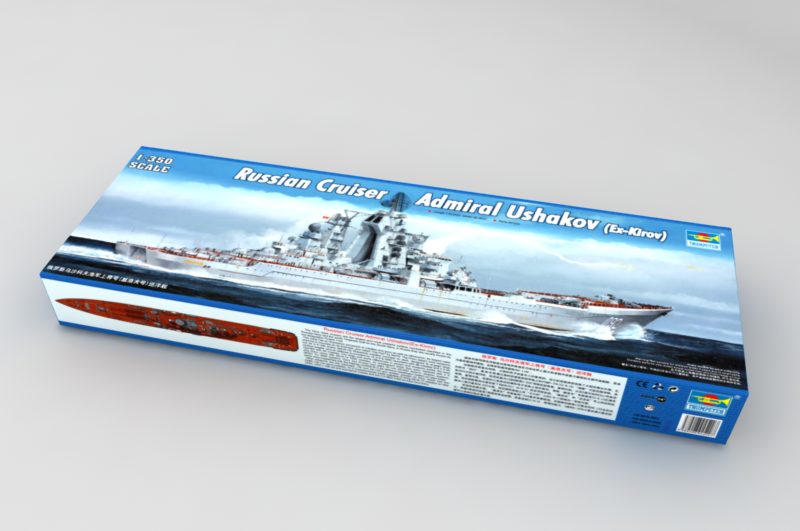 Trumpeter 1/350 Russian Cruiser Admiral Ushakov Ex-Kirov 04520 Soviet Navy Project 1144 Orlan Nuclear-Powered Battlecruiser Warship Plastic Model Kit NZ Stock