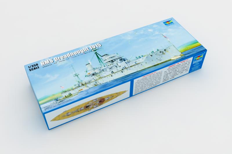 Trumpeter 1/350 Scale HMS Dreadnought 1915 Battleship Plastic Model Kit 05329 NZ Stock