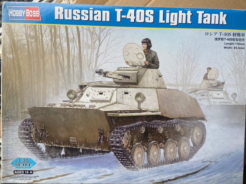 Russian T-40S Light Tank HobbyBoss | No. 83826 | 1:35