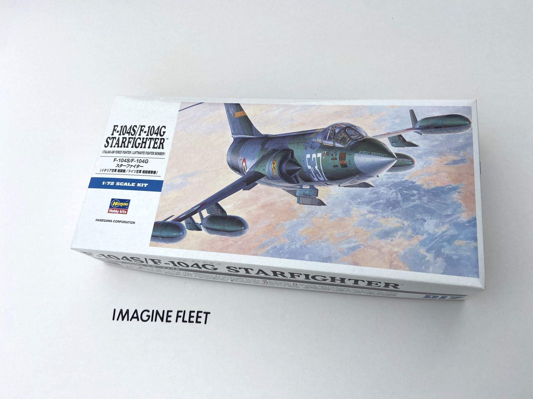 Hasegawa 1/72 F-104S/F-104G Starfighter – Kit No. D17