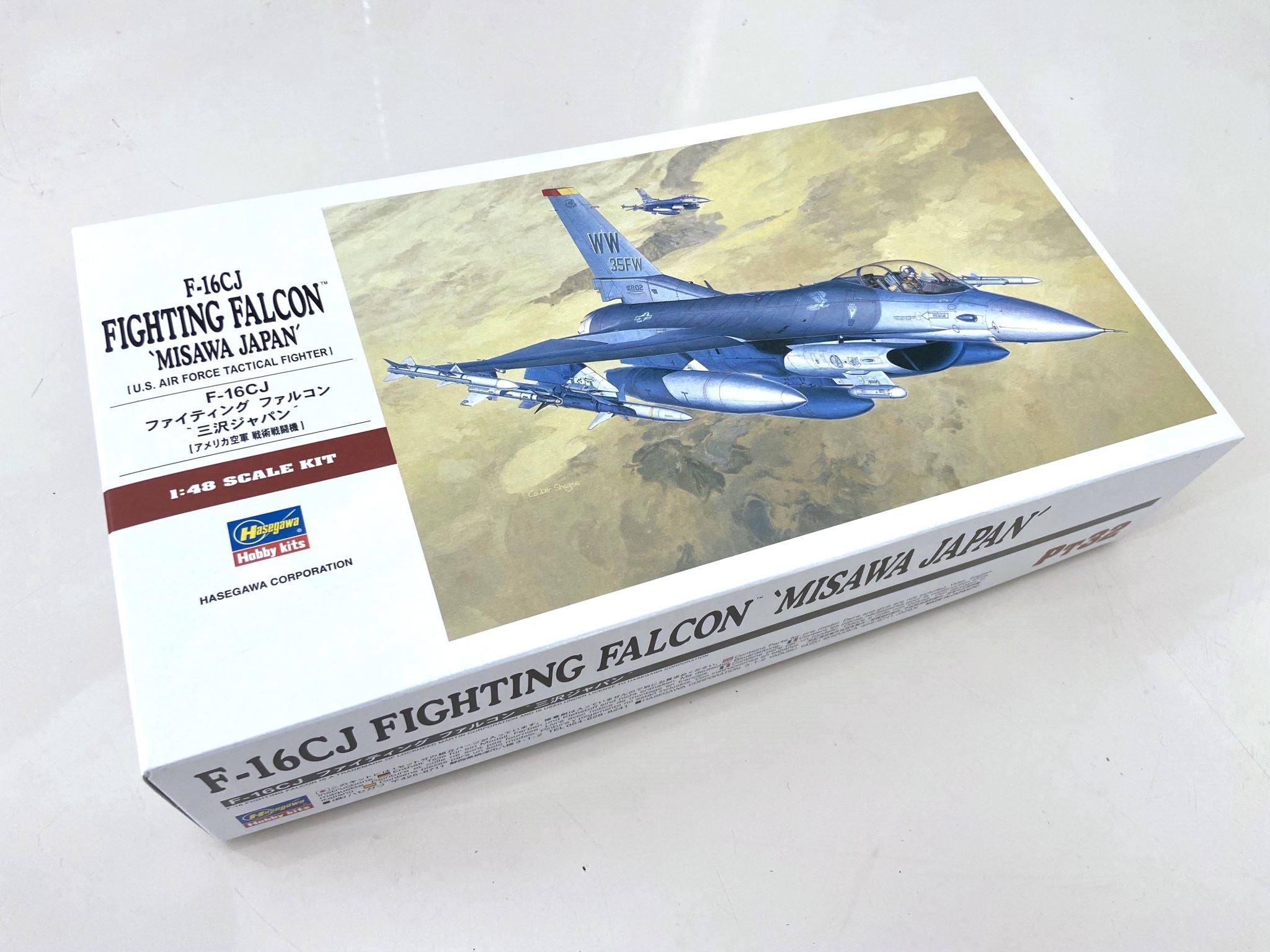 Hasegawa 1/48 F-16CJ Fighting Falcon ‘Misawa Japan’ (Kit No. 07232)