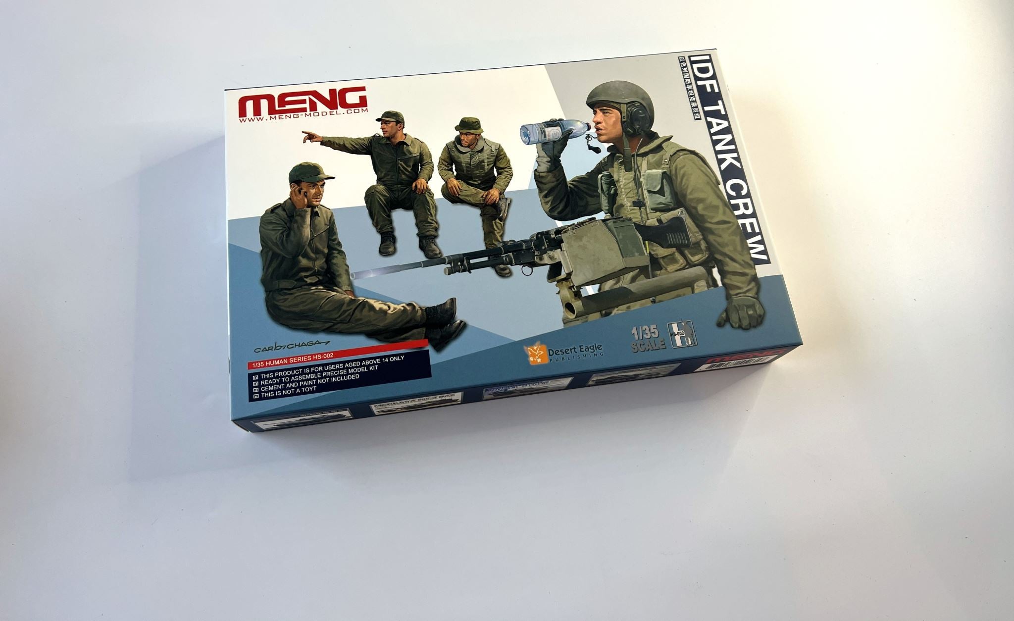 IDF Tank Crew (4 figures) Meng Model | No. HS-002 | 1:35