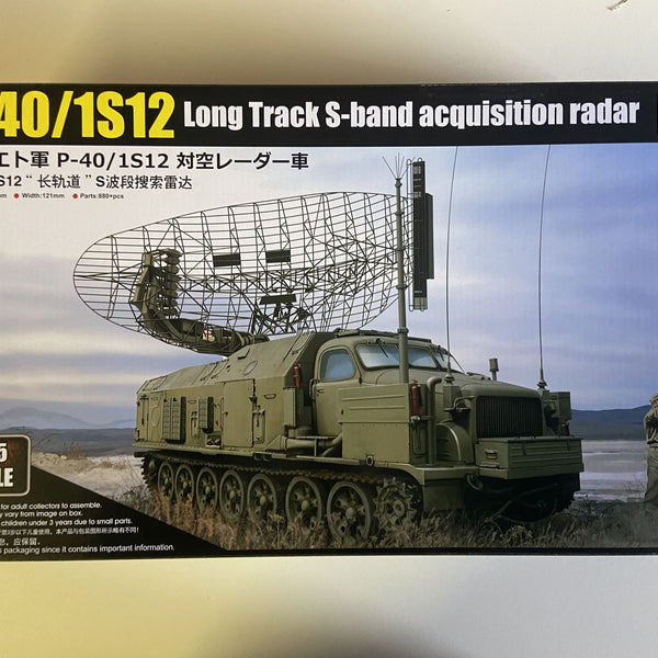 Trumpeter 09569 - 1/35 P-40/1S12 Long Track S-Band Acquisition Radar