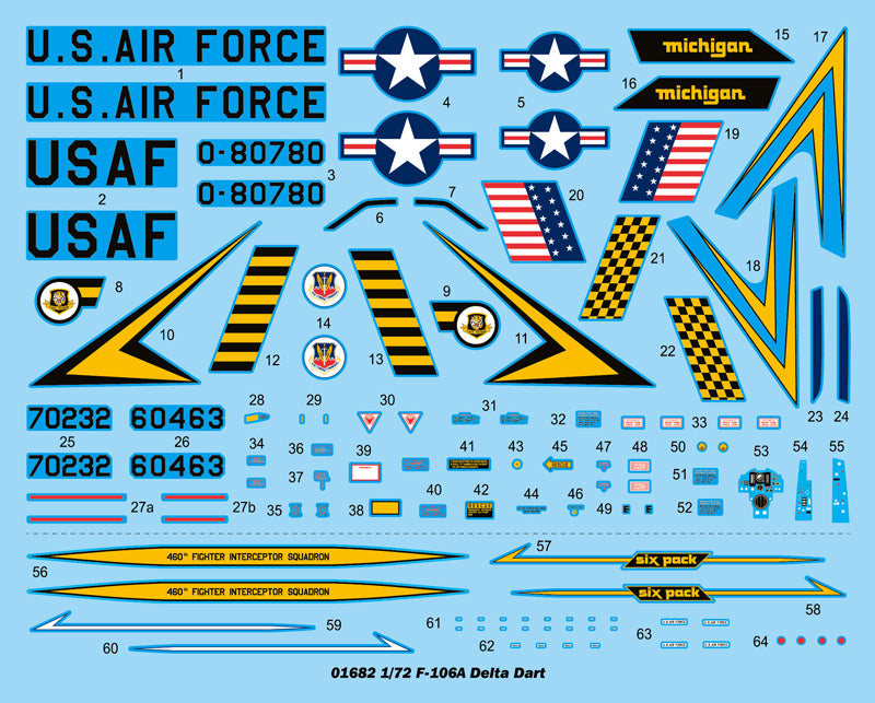 F-106A Delta Dart Trumpeter | No. 01682 | 1:72