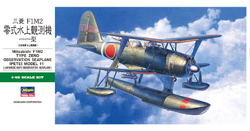 Hasegawa 1/48 Mitsubishi F1M2 Type Zero Observation Seaplane – No. 19196S