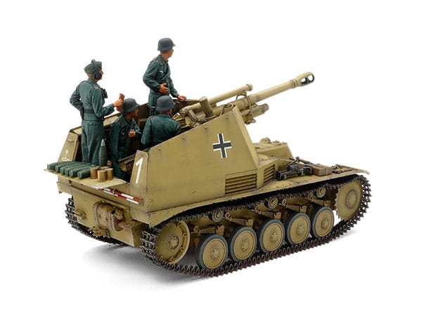 Tamiya 1/35 German Wespe Self-Propelled Howitzer Italian Front WWII Plastic Model Kit 35358