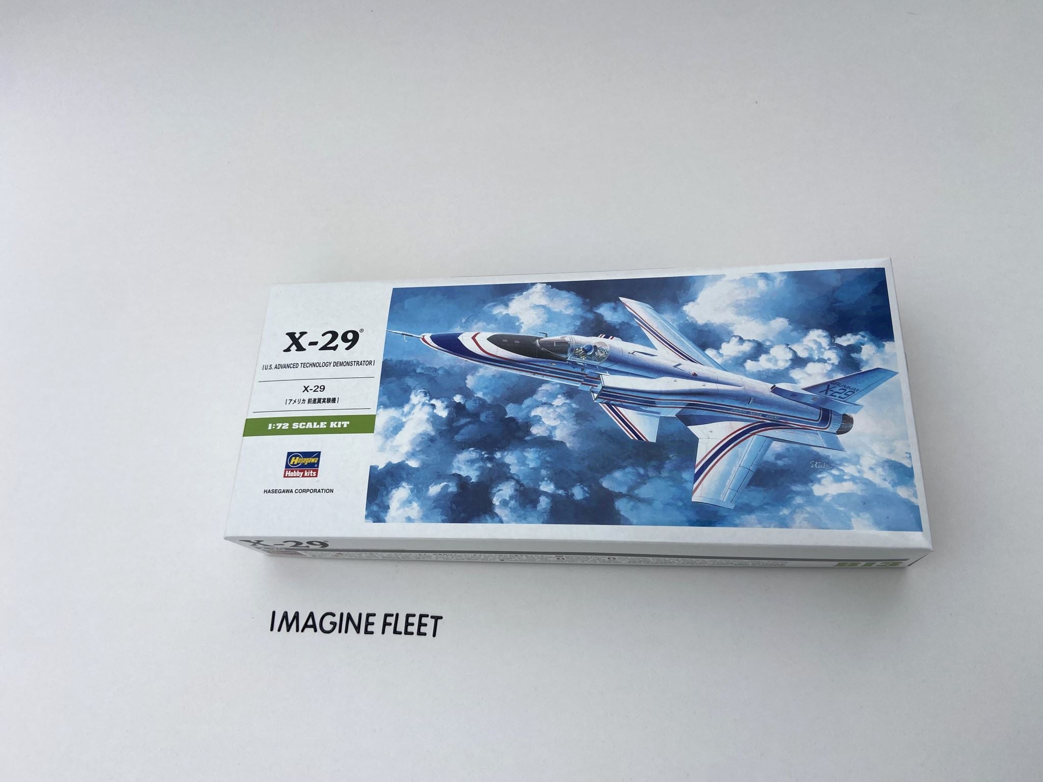 X-29 U.S. Technology Demonstrator Hasegawa 00243 1:72 Scale Model Kit