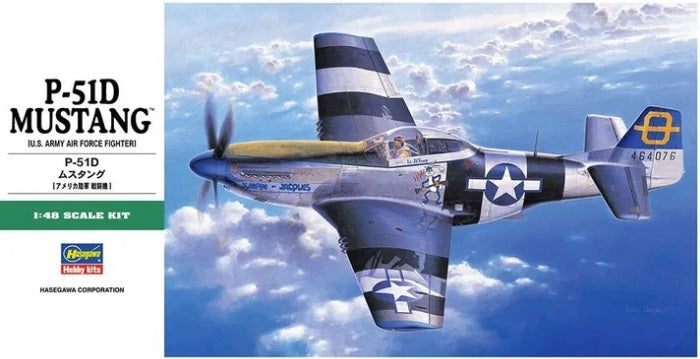 Hasegawa 1/48 P-51D Mustang – U.S. Army Air Force Fighter (Kit No. 09130)