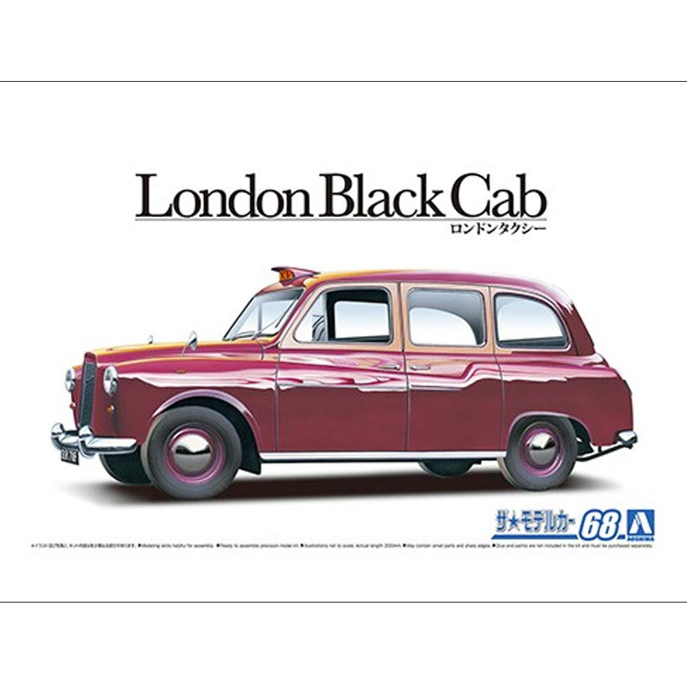 FX-4 London Black Cab '68 Aoshima | No. 059678 | 1:24