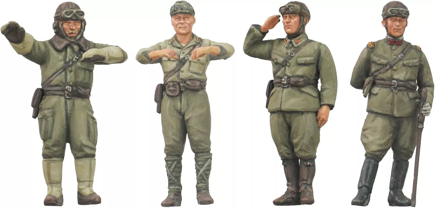 Fine Molds Imperial Japanese Army Tank Crew Set 1 1/35 Military No. FM22 Japan