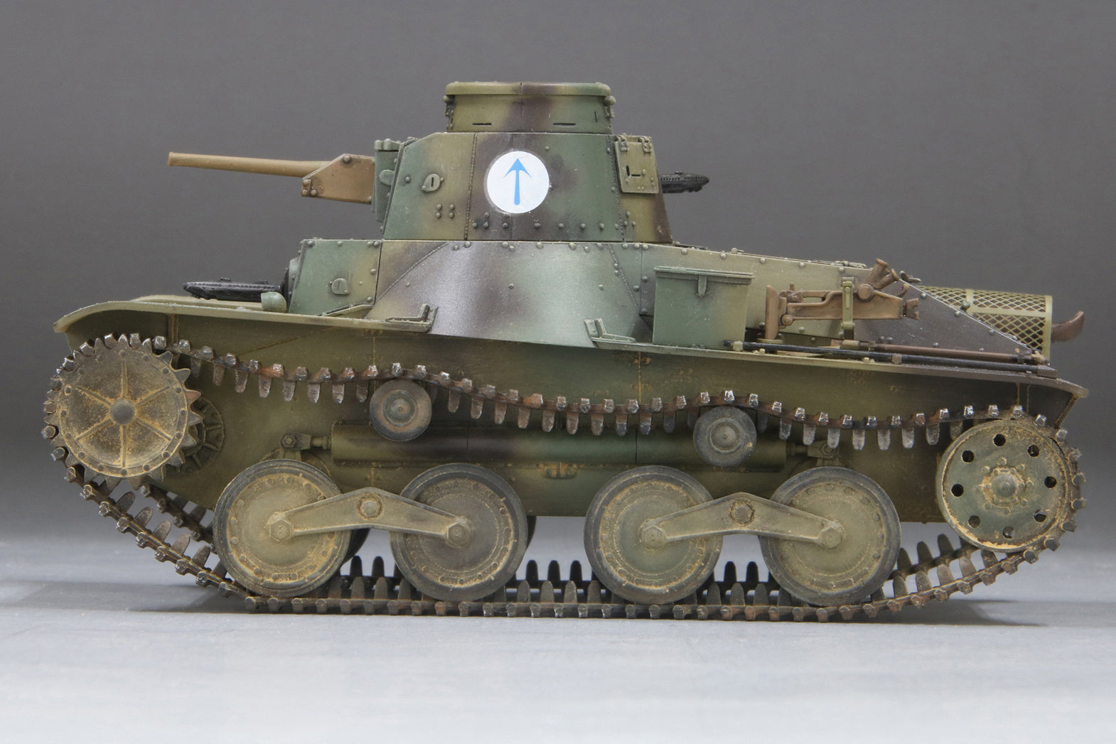 1/35 Imperial Japanese Army Light Tank Type 95 [Ha-go] Late Prod Iwo Jima