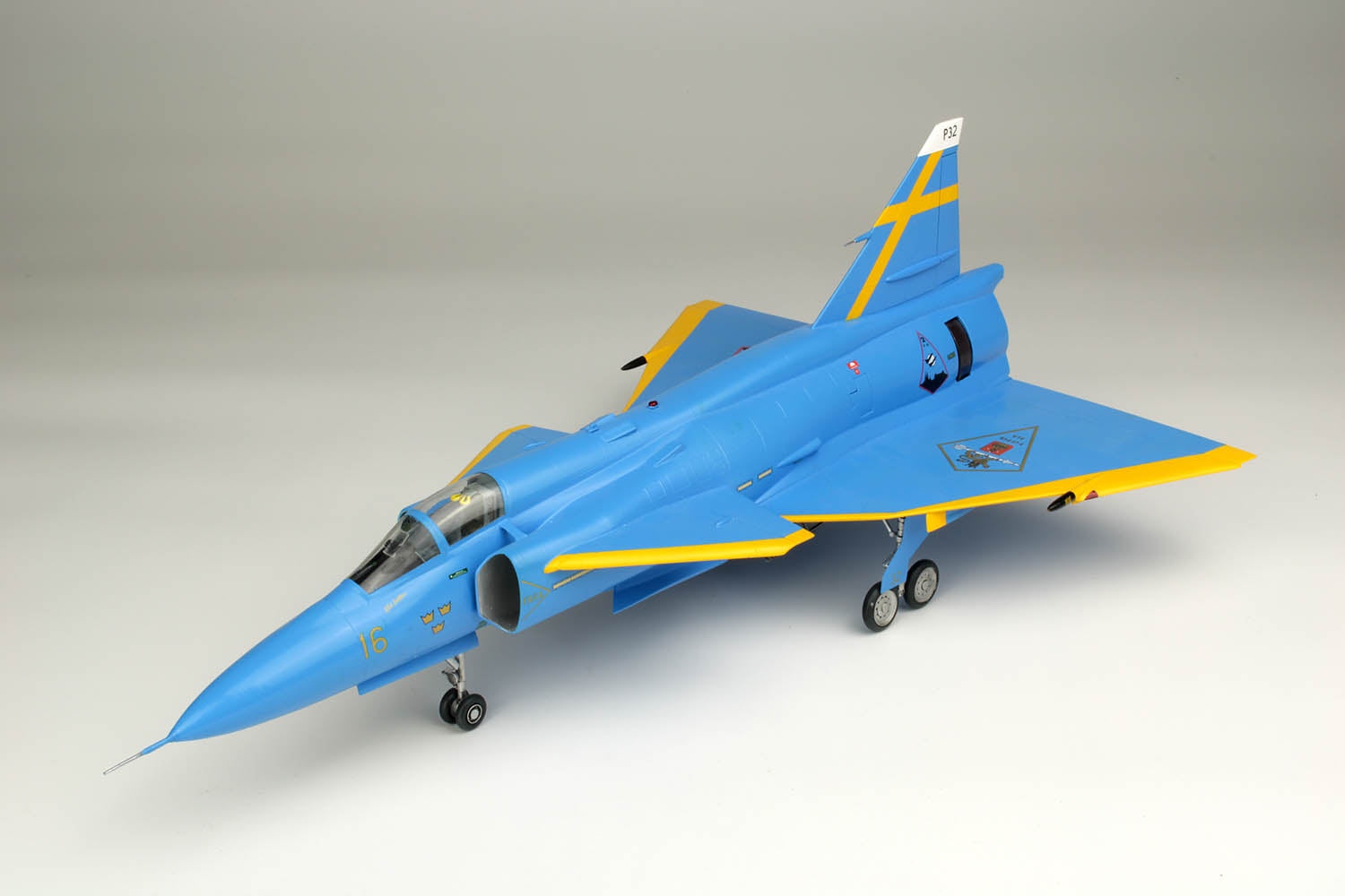 1/48 Swedish JA37 Jaktovigen Blue Peter Swedish  Painting Machine