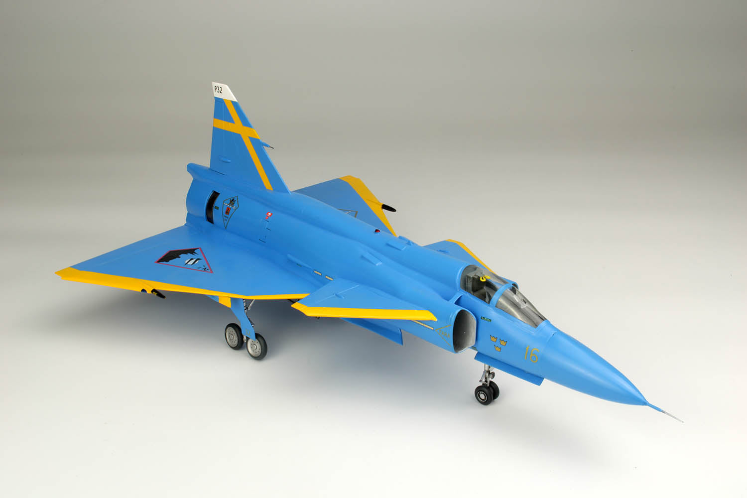 1/48 Swedish JA37 Jaktovigen Blue Peter Swedish  Painting Machine