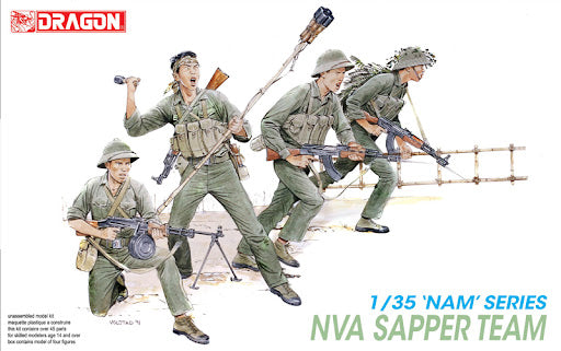 NVA Sapper team 1/35 'Nam' Series Dragon | No. 3308 | 1:35