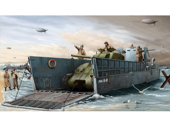 WWII US Navy LCM (3) Landing Craft Trumpeter | No. 00347 | 1:35