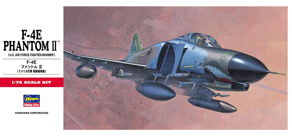 F-4E Phantom II [U.S. Air Force Fighter-Bomber] Hasegawa | No. 00332 | 1:72