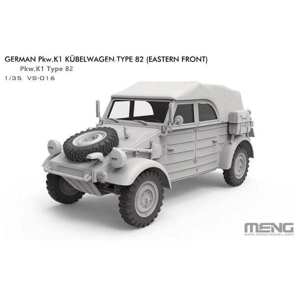 Meng VS016 German Pkw. K1 Kubelwagen Type 82 Eastern Front 1/35