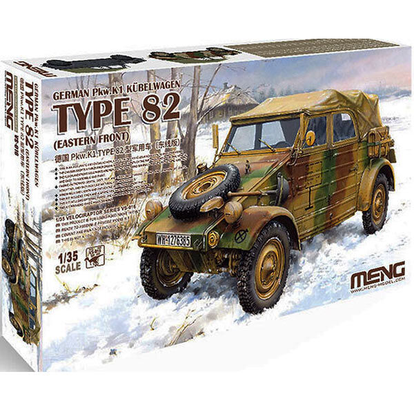 Meng VS016 German Pkw. K1 Kubelwagen Type 82 Eastern Front 1/35