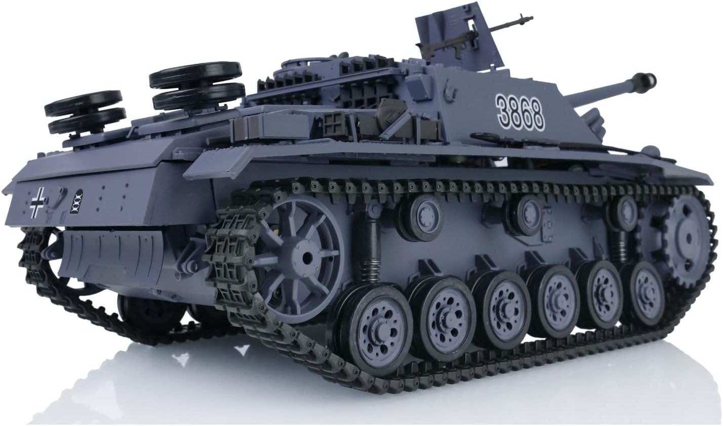 Henglong 3868-1 German Stug III F8 7.0 RTR RC Tank 1/16