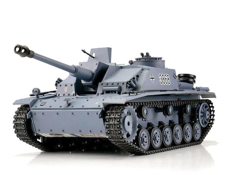 Henglong 3868-1 German Stug III F8 7.0 RTR RC Tank 1/16