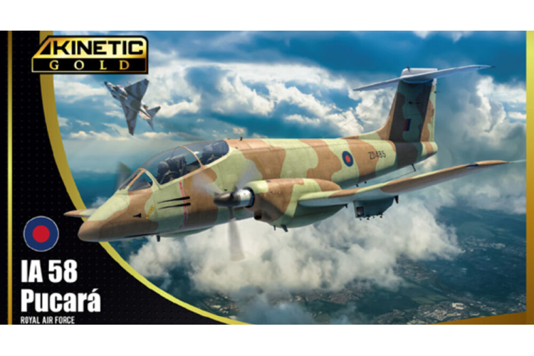 Kinetic 1/48 IA-58 Pucará Royal Air Force K48142 Model Kit NZ Stock