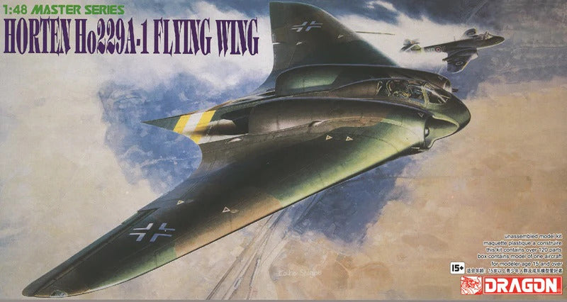 Dragon 1/48 Horten Ho 229A-1 Flying Wing German WWII Experimental Jet Aircraft Plastic Model Kit 5505 NZ Stock