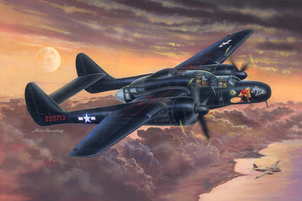 HobbyBoss 1/32 P‑61B Black Widow – U.S. Army Air Force Night Fighter (No. 83209)