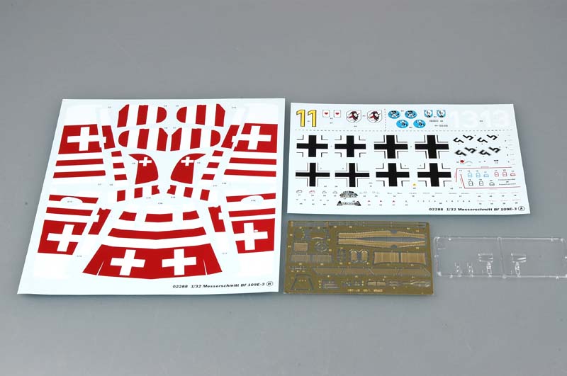 Trumpeter 1/32 Scale Messerschmitt Bf 109E-3 02288 Plastic Model Kit