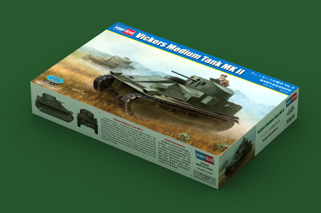 HobbyBoss 1/35 Vickers Medium Tank Mk II (No. 83879)