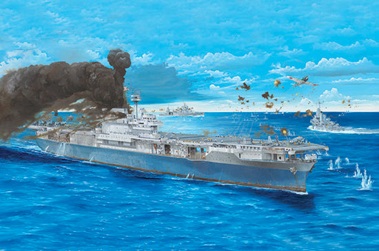 Trumpeter 1:200 Yorktown CV-5 Aircraft Carrier Model | No. 03711