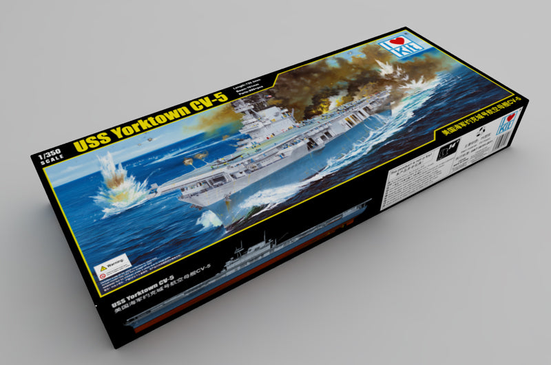 Merit International 1:350 scale USS Yorktown CV-5 65301 scale model kit