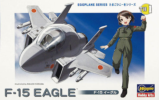 Hasegawa Eggplane Series F-15 Eagle Cartoon Aircraft Plastic Model Kit 60101 NZ Stock