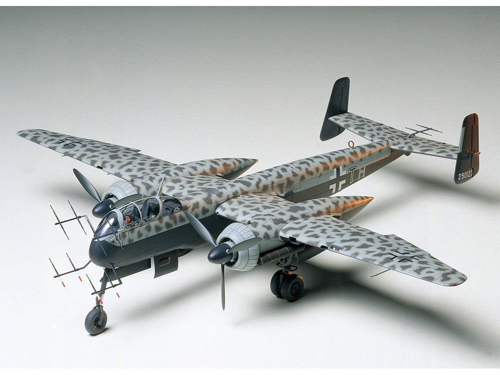 Tamiya 1/48 Heinkel He 219 A-7 Uhu 61057 WWII German Luftwaffe Night Fighter Aircraft Model Kit NZ Stock