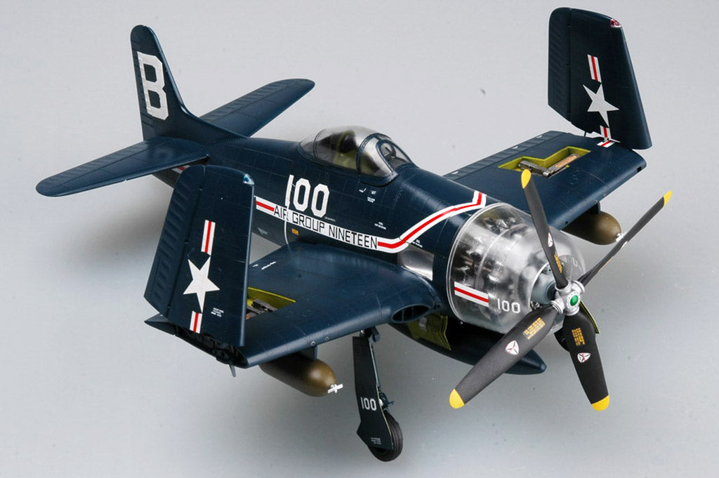 Trumpeter 1/32 F8F-1 Bearcat U.S. Navy WWII Fighter Aircraft Model Kit 02247