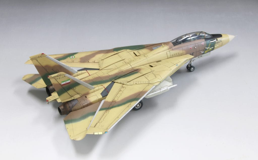 Fine Molds 1/72 Scale Grumman F-14A Tomcat IRIAF Iranian Air Force Plastic Model 72936 NZ Stock