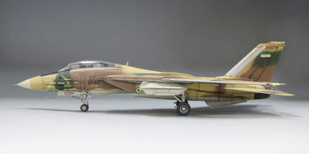Fine Molds 1/72 Scale Grumman F-14A Tomcat IRIAF Iranian Air Force Plastic Model 72936 NZ Stock