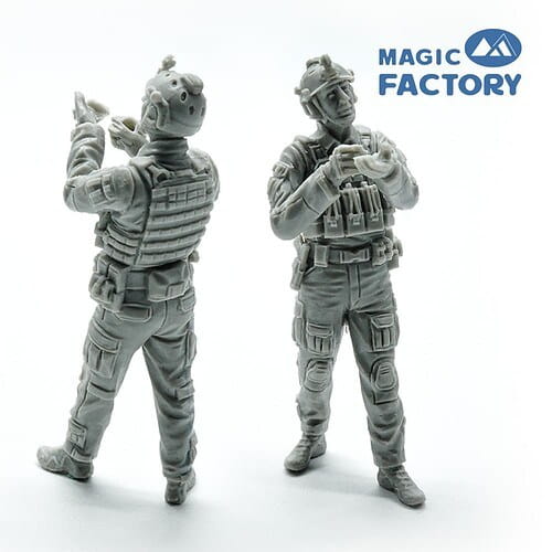Magic Factory 1/35 Scale FIM-92 Stinger / FGM-148 Javelin Operators Resin Figure Set 7501 NZ Stock