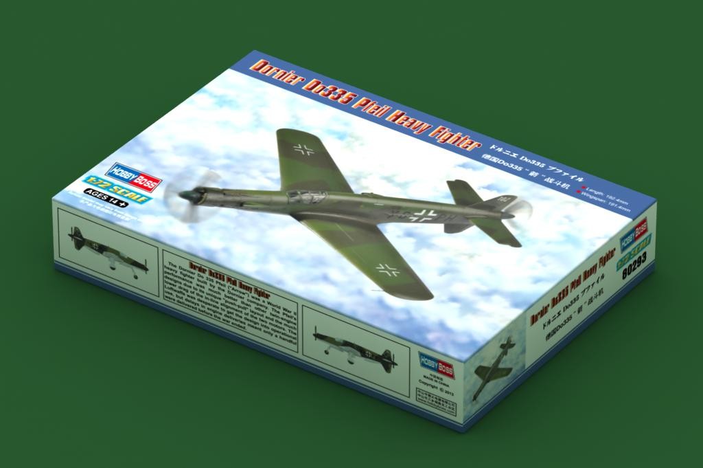 HobbyBoss 1/72 Scale Dornier Do335 Pfeil Heavy Fighter Plastic Model 80293 NZ Stock